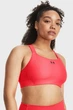 Жіночий кораловий спортивний топ UA HG Armour High-BLK Under Armour L 1379195-628 - изображение 2