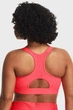 Жіночий кораловий спортивний топ UA HG Armour High-BLK Under Armour L 1379195-628 - изображение 4