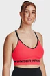 Жіночий спортивний кораловий топ UA Seamless Low Long Bra Under Armour M 1357719-629 - зображення 2