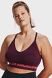 Жіночий спортивний топ топ UA Seamless Low Long Bra Under Armour XS 1357719-600 - зображення 1
