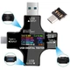 USB тестер тока напряжения емкости Atorch J-7 многофункциональный тестер с CType-C MicroUSB - изображение 6