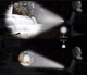 Фонарик ручной CATA CT8024, 5W Led-CREE Q5+COB, Zoom, 3 режима, алюминий, аккумулятор, IP44 - изображение 4