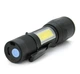 Ліхтарик ручний Voltronic 511COB, 3WLED+COB, 3 режими, алюміній, акумулятор, IP44 - зображення 2