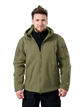 Тактическая демисезонная куртка Eagle Soft Shell JA-23 на флисе Green Olive 2XL - изображение 1