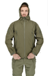 Легкая тактическая летняя куртка (ветровка, парка) с капюшоном Warrior Wear JA-24 Olive Green 2XL - изображение 7