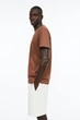 Футболка HM XS коричневий 0685816184003-XS - зображення 4