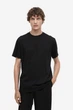 Футболка HM XS чорний 685816002003-XS - зображення 1