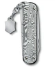 Нож Victorinox Classic Brilliant Damast 58 мм 5 функций накладки дамаская сталь (0.6221.34) - изображение 4