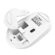 Бездротова миша Hoco - GM14 Platinum (USB 2.4 ГГц, комп'ютерна, безшумна, 1200 dpi) - Білий - зображення 3