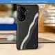 Кожаная накладка Stenk Cover для ASUS Zenfone 10 5G Чёрная (74676) - изображение 6