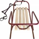 Санки зимние Snower "Зимко" 83 х 40 х 42 см Бордовые (4820211101435_1) - изображение 3