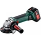 Акумуляторна болгарка Metabo W 18 LTX 125 + акб Li-Power 18 V 4 Ah + з/у ASC 30-36 V + кейс (602174610) - зображення 2