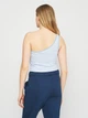 Топ женский Stradivarius 7004/186/040 L Белый с голубым (SZ07004186040044) - изображение 2
