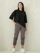Спортивные штаны на флисе женские Seventeen 2093-2.5428 L-XL Сливовые (Sev2000000184036) - изображение 2
