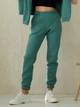 Брюки спортивные женские теплые на флисе на резинке с манжетами Seventeen L-XL Оливковые 2093-2.5432 - изображение 1