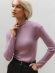 Гольф жіночий з ангори облягаючий приталений тепла водолазка Seventeen L-XL Рожева 2098.5471 - зображення 5