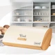 Хлібниця дерев'яна з металевою кришкою Maestro (MR-1775-IVORY) - зображення 2