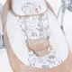Детская качель шезлонг El Camino ME 1075 TEDDY Beige Animals на управлении 5 скоростей качания | напольная качель шезлонг Эль Камино - изображение 3