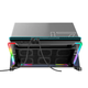 Підставка для ноутбука з охолодженням VHG F5 з RGB-підсвічуванням Laptop Cooling Pad, Red - изображение 5