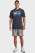 Мужская фиолетовая футболка UA TEAM ISSUE WORDMARK SS Under Armour SM 1329582-558 - изображение 2