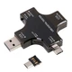 USB тестер тока напряжения Atorch J-7C емкости с Bluetooth, Type-C MicroUSB - изображение 5
