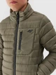 Подростковая демисезонная стеганая куртка для мальчика 4F 4FJAW23TDJAM220-44S 146 см Хаки (5904698499861) - изображение 4