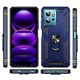 Чехол Shield для Xiaomi Redmi Note 12 бампер противоударный с подставкой Blue - изображение 6