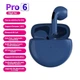 Air Pro 6 TWS Беспроводные наушники с микрофоном (blue) - изображение 1