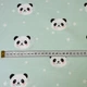 Тканина бязь ранфорс бавовна 2,4 м Panda ментол - зображення 3
