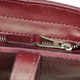 Женский кожаный шоппер на молнии Grande Pelle 77266101, вишня - изображение 5