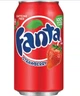 Газований напій Fanta Strawberry 355мл - зображення 1