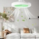 Універсальний стельовий вентилятор-люстра MULTI-FUNCTION FAN LIGHT 2 в 1 Зелений - зображення 1