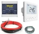 Набор теплый пол CableKit WiFi-450 Вт (2,5-3,1 м2) | Нагревательный кабель + Wi-Fi терморегулятор 4HEAT - изображение 1
