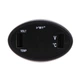 Автомобільна зарядка VST 708 два USB роз'єми + вольтметр + термометр 12-24V від прикурювача Чорний (01933) - зображення 5
