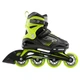 Роликові коньки дитячі Bladerunner PHOENIX M 32-35 Black/green - зображення 4