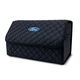 Органайзер в багажник автомобиля с вышитым лого Ford Экокожа CarsBAG 30x50x30 см Черный (acb-1036-5-30*50*30-19) - изображение 4