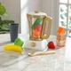 Дитячий іграшковий блендер Modern Metallics KidKraft 53537 іграшкова дерев'яна посудка дитяча посудка - зображення 1