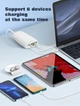 Мережевий зарядний пристрій Ldnio A6573C |5USB/1Type-C, PD65W/QC3.0| швидка зарядка - зображення 3