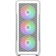 Корпус 2E Gaming Hexagon G338W, без БЖ, 2xUSB 3.0, 1xUSB Type-C, 1x120mm, 3x120mm ARGB, TG Side Panel, AT (2E-G338W) - изображение 2