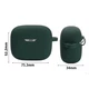 Чехол для наушников BeCover Silicon для JBL Tune 230 NC TWS Dark Green (709601) - изображение 3