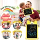 Планшет для рисования Lunatik с LCD экраном 10" Котик (LN10K-CY) (1136796) - изображение 2