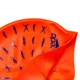 Шапочка для плавания детская силиконовая Speedo Slogan Print Action 808386 Orange-Blue - изображение 2
