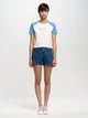 Spodenki damskie jeansowe Big Star Noriko-364 W28 Niebieskie (5900714640248) - obraz 6