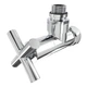 Кран кутовий Laris 1/2" - 3/4" Еліт 2шт. (ZZ-4704) (71401042) - зображення 2