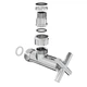 Кран кутовий Laris 1/2" - 3/4" Еліт 2шт. (ZZ-4704) (71401042) - зображення 4