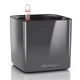 Вазон Lechuza Cube Glossy 14 антрацит 1.5 л - изображение 1