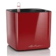 Вазон Lechuza Cube Glossy 16 красный 2 л - изображение 1