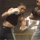 Боксерские перчатки Reebok Boxing Gloves (RSCB-11117GD) White/Gold 14 унций - изображение 9