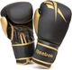 Боксерские перчатки Reebok Boxing Gloves (RSCB-11117GB) Black/Gold 10 унций - изображение 1