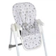 Стільчик для годування Bambi M 5673-11 сірий на 4х колесах та висувним столиком - зображення 5